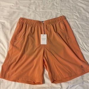 Free Fly “Breeze” Sunrise Orange 8” bathing suit.